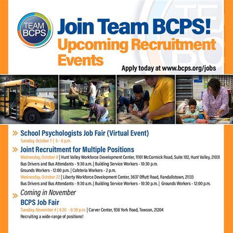 Explore Fulfilling Career Opportunities at BCPS: Make a Difference