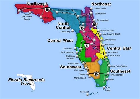 Map of East Coast Cities in Florida: Your Ultimate Coastal Guide