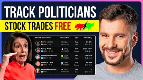 Unveiling Financial Insights: A Guide to Tracking Politicians' Stock Trades