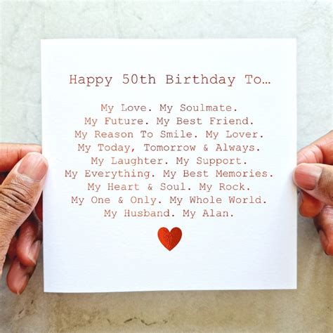 A Golden Milestone: Celebrating My Husband's 50th Birthday
