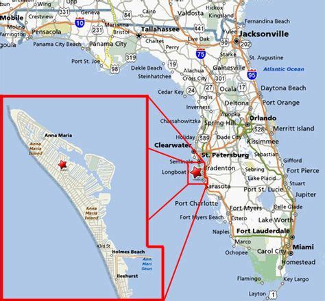 Map of Florida: Discover Anna Maria Island's Coastal Charm
