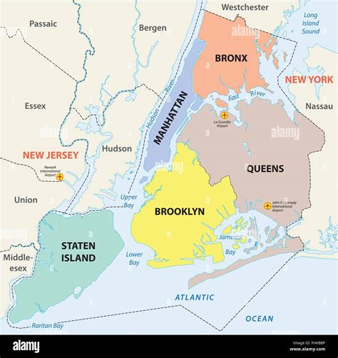 Exploring the Iconic Map of New York City's 5 Boroughs