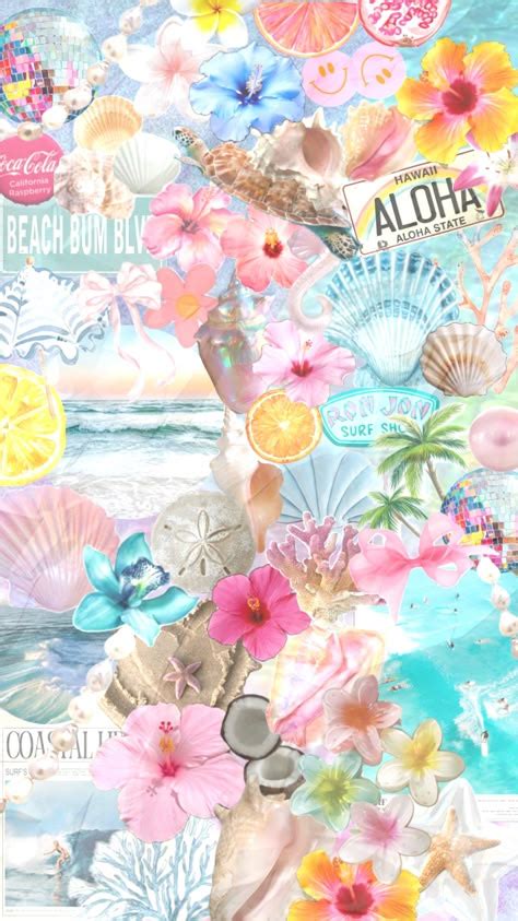 Chic Preppy Beachy Backgrounds for a Stylish Aesthetic