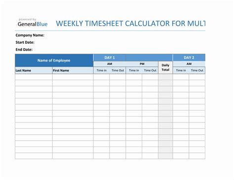 Mastering Timesheet Calculation in Excel: Streamline Payroll and Boost Productivity