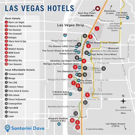 Essential Guide: Navigating the Las Vegas Hotel Map