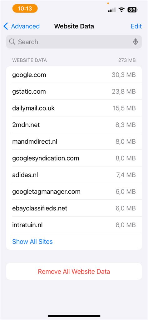 Mastering iPhone Website Data for Enhanced Privacy and Performance