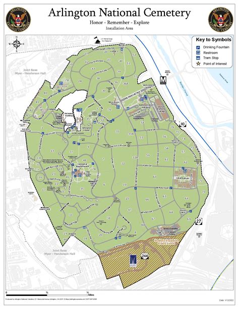 Exploring Arlington National Cemetery: A Comprehensive Map Guide