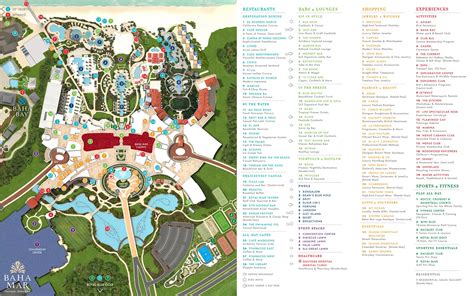Navigating Paradise: Your Ultimate Guide to the Baha Mar Pool Map