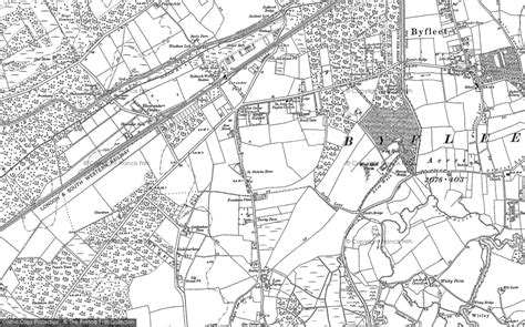 Essential Map Guide to Byfleet, Surrey: Discovering Local Charms