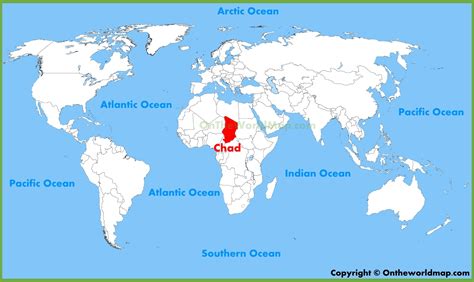 Unveiling Chad: Locating the Heart of Africa on the World Map