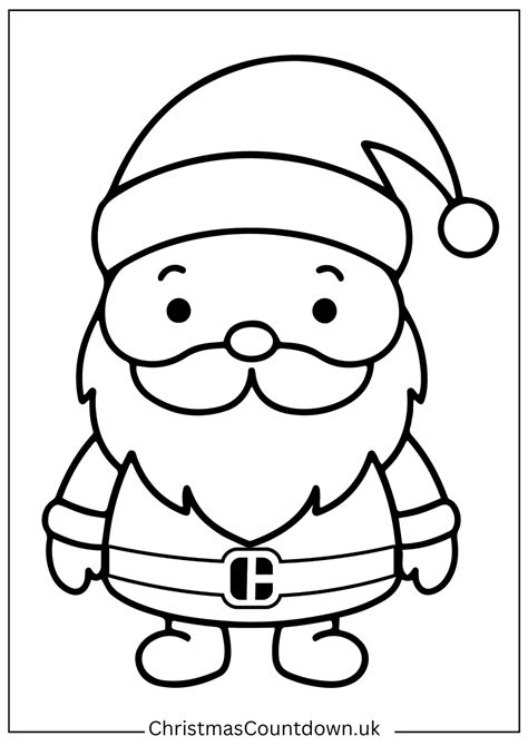 Festive Fun: Engaging Santa Coloring Pages for All Ages