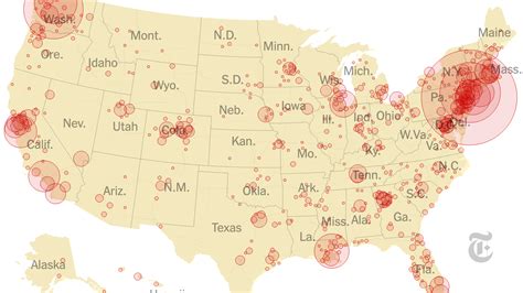 Tracking COVID-19: A Visual Journey Across the USA Map