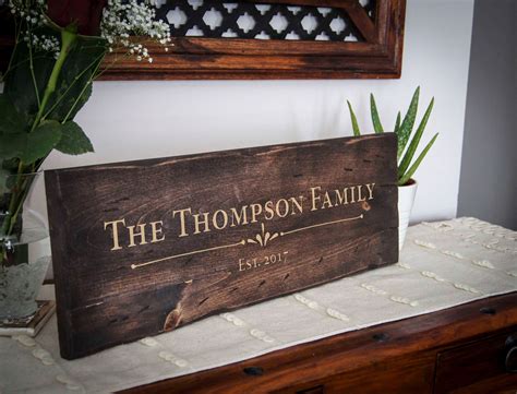 Personalized Home Decor Signs: Express Your Unique Style