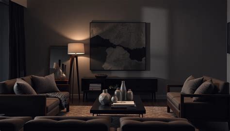 Embrace the Elegance: Designing Your Dark Furniture Living Room Sanctuary