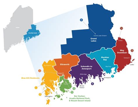 Mapping the Untamed Beauty of Downeast Maine: A Journey into Coastal Wilderness