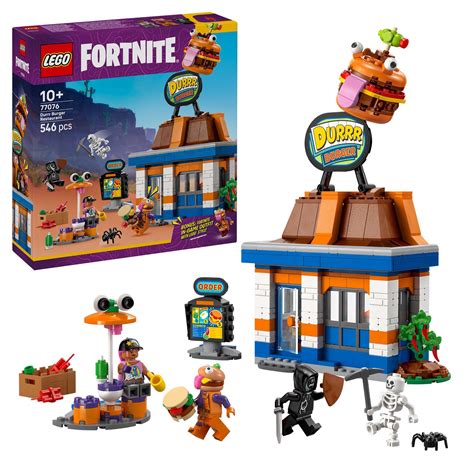 Crafting Fun: Unboxing the Fortnite LEGO Burger Experience