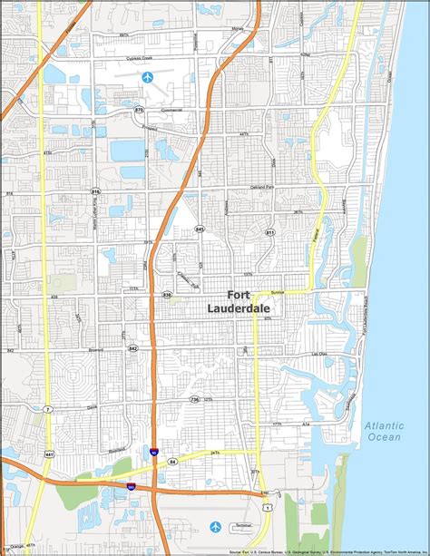 Locating Fort Lauderdale on Florida's Map: A Coastal Gem