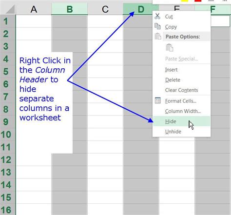 Mastering Column Hiding in Excel for Clearer Data Presentation