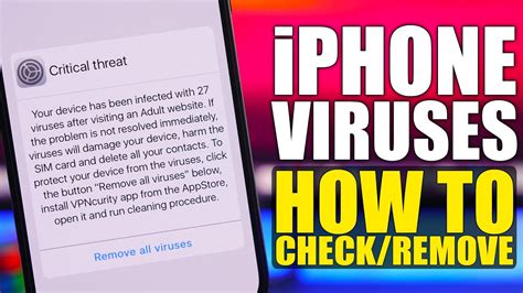 How to Clean Your iPhone of Viruses and Malware: A Comprehensive Guide
