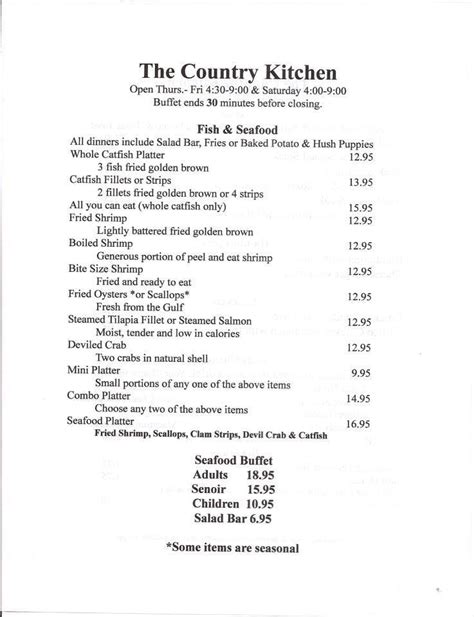Crafting Culinary Delights: Your Ultimate Kitchen Menu Guide