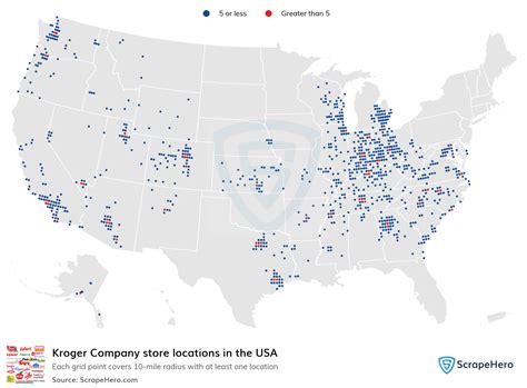 Discovering Kroger's Extensive Retail Landscape Across the USA