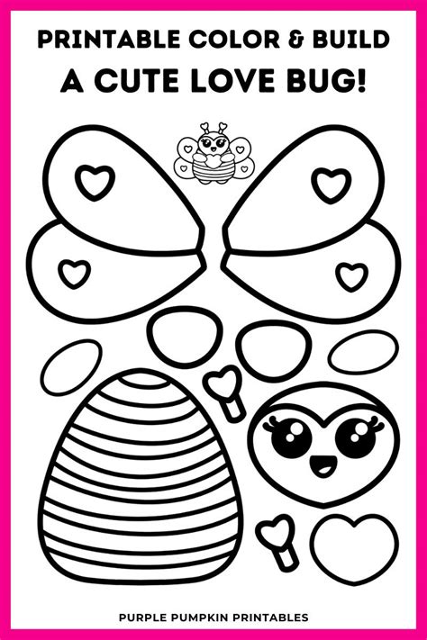 Love Bug Printable: Adorable Craft Ideas & Free Downloads