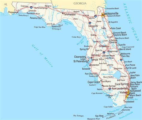 Unveiling the Beauty: A Comprehensive Map of Lower Florida