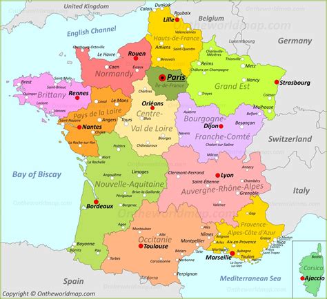 Discovering the Soul of France: A Comprehensive Map Exploration