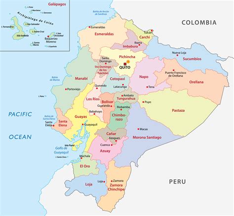 Map of Ecuador and Peru: A Comprehensive Geographic Exploration