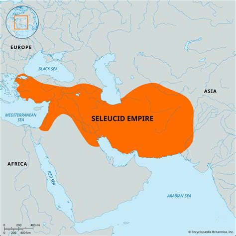 Exploring the Vast Seleucid Empire: A Historical Map Guide
