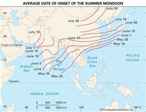 Unveiling the Secrets of Monsoon Maps: A Global Perspective