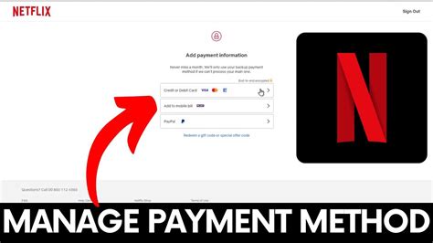Seamlessly Update Your Netflix Payment Method