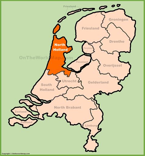 Explore North Holland: Your Ultimate Map Guide to a Diverse Province