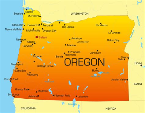 Exploring the Geographical Wonders of Oregon: A Comprehensive Map Guide