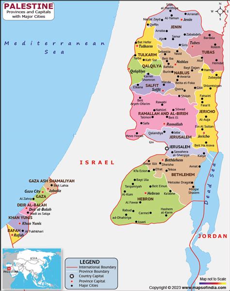Unveiling the Geographical Location and Rich History of Palestine