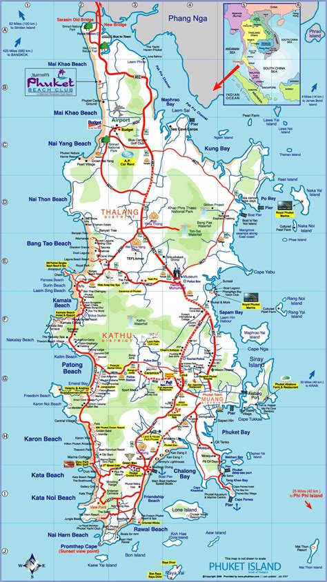 Unveiling Paradise: Your Essential Map to Exploring Phuket's Treasures