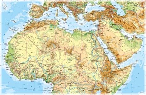Unveiling Northern Africa's Majestic Physical Landscape
