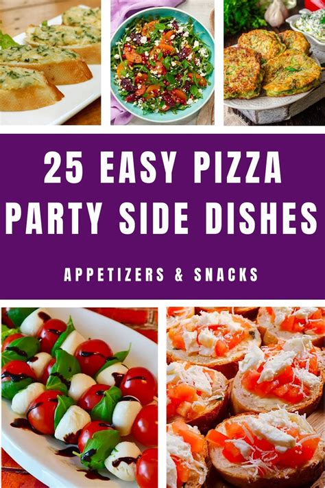 Delicious Sides and Treats to Complement Pizza at Your Birthday Party