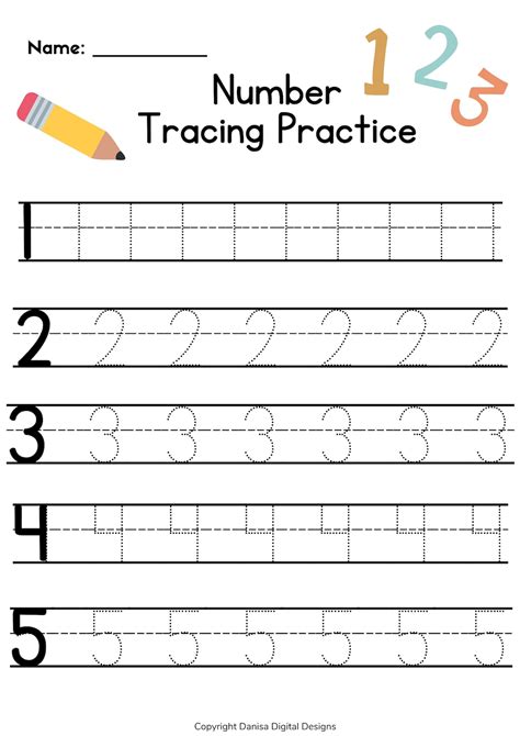 Engaging Preschool Number Worksheets: Fun Printables for Little Learners