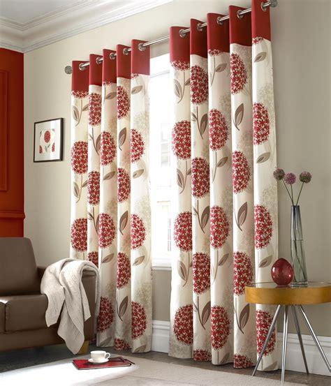 Elevate Your Home with Red Modern Curtains