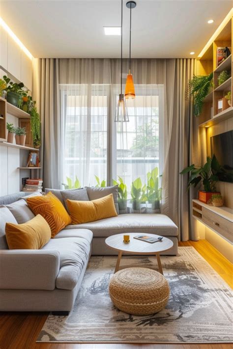 Ingenious Ideas for Setting Up a Cozy Small Living Room