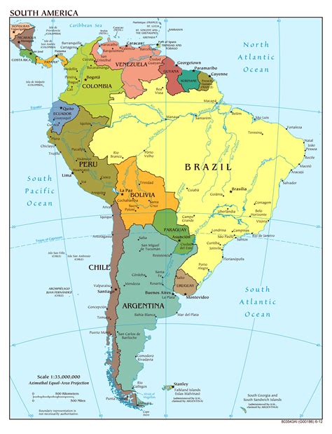 Discovering South America: Map, Countries, and Geographical Wonders