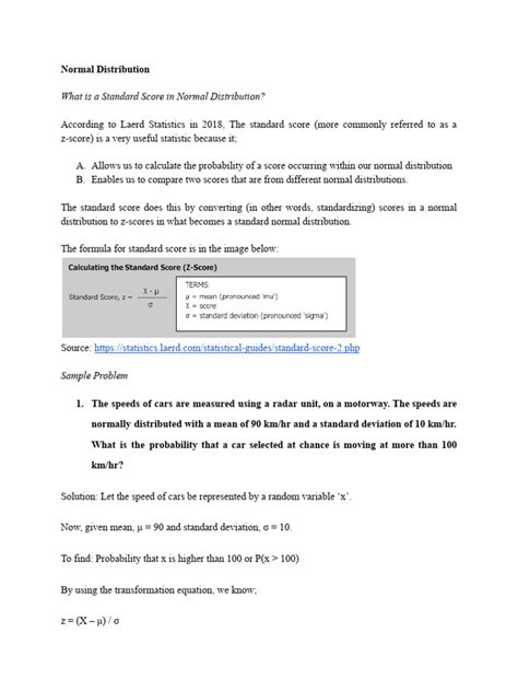 Unlocking Data: How to Calculate and Interpret Standard Scores (Z-Scores)