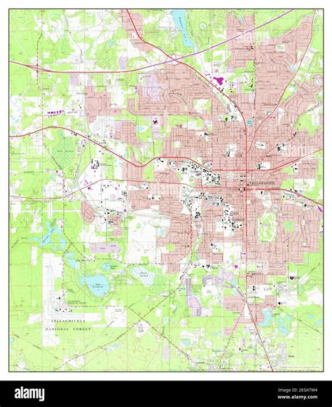 Journey Back in Time: Discovering Tallahassee Through a 1975 Map