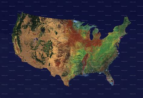 Explore the Diverse Topography of the United States