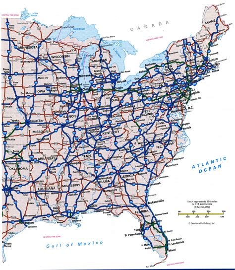 Unveiling the USA Freeways Map: Your Ultimate Road Trip Companion