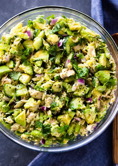 Creamy Avocado Tuna Salad: A Quick & Healthy Delight