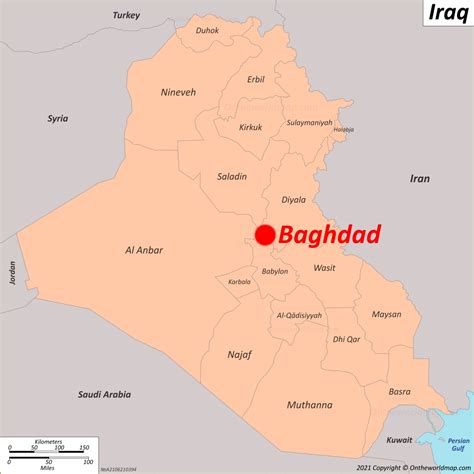 Discovering Baghdad: Its Geographical Heart in the Middle East