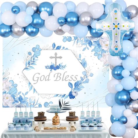 Elegant Baptism and Christening Party Decorations