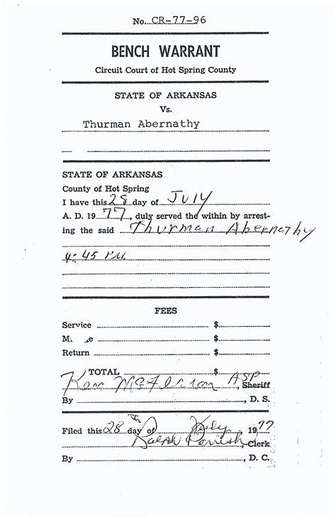 Finding a Bench Warrant: Your Path to Clarity and Resolution